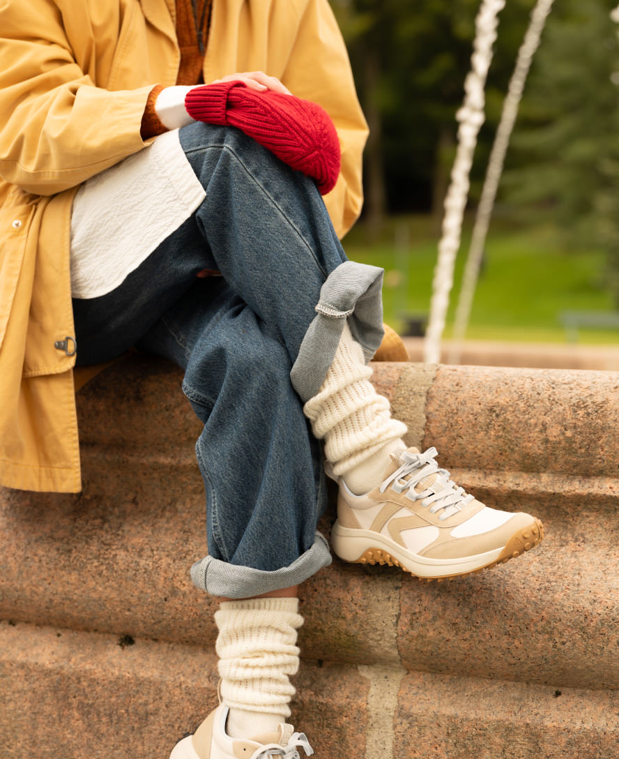 Women's KS86 Sneaker | Sky Captain/Birch - Image 9