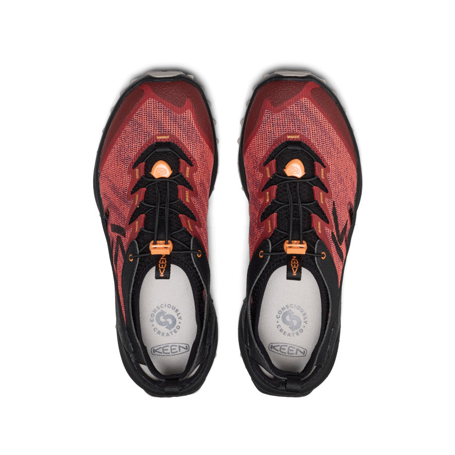 Men's Zionic ADV Open-Air Hiking Shoe | Garnet/Orange Peel - Image 4