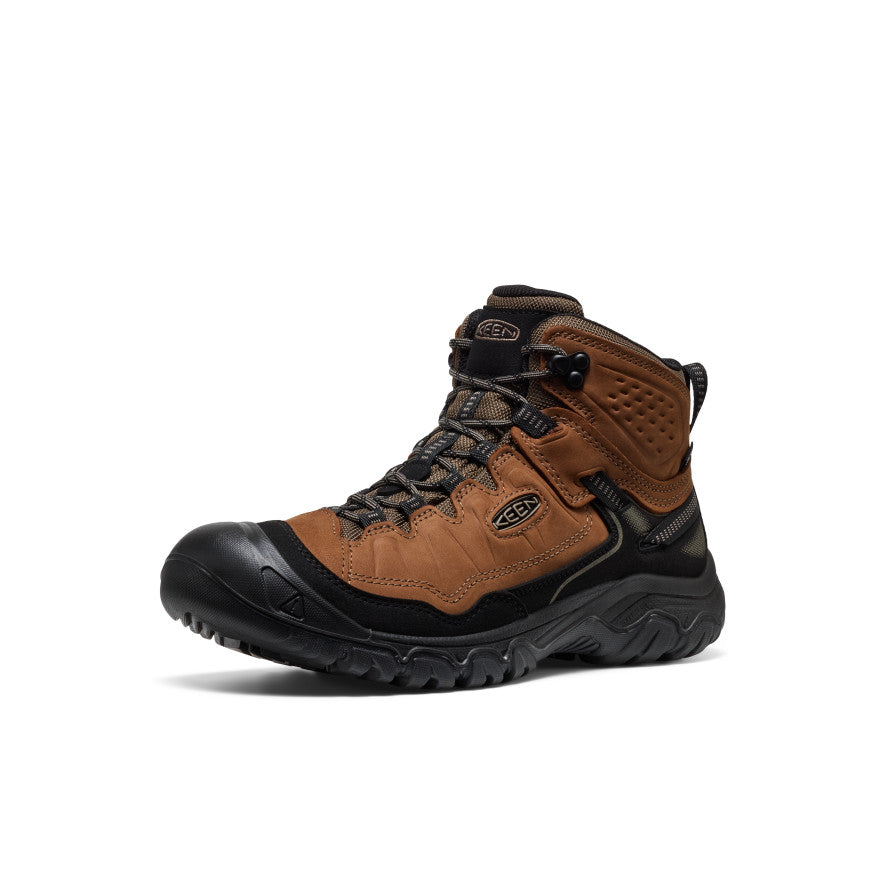 Men's Targhee IV Waterproof Hiking Boot | Bison/Black - Image 3