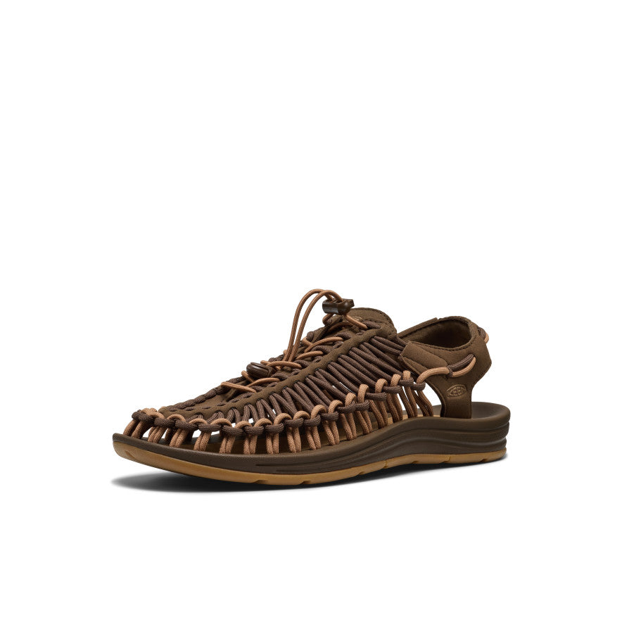 Men's UNEEK Sneaker | Dark Earth/Chipmunk - Image 3