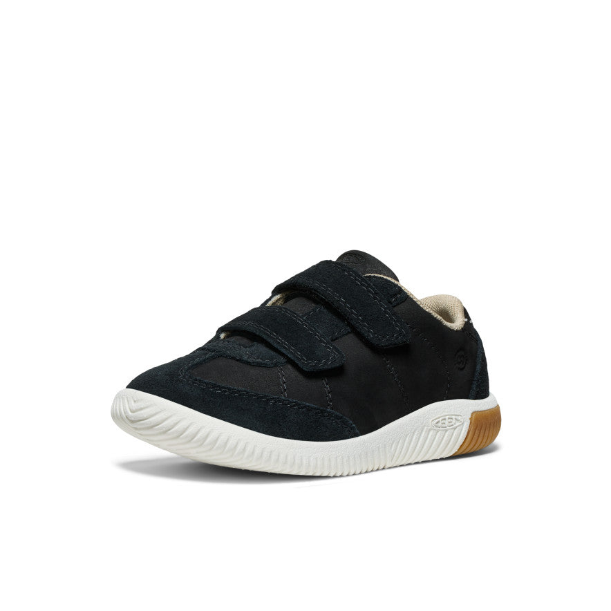 Little Kids' KNX T-Toe Sneaker | Black/Star White - Image 3