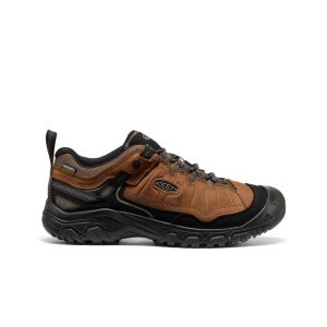 Men's Targhee IV Wide Waterproof Hiking Shoe | Bison/Black