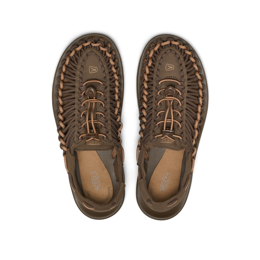 Men's UNEEK Sneaker | Dark Earth/Chipmunk - Image 4
