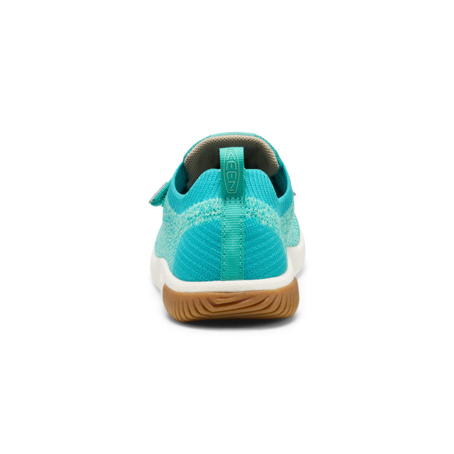 Big Kids' KNX Knit Double Strap | Bright Aqua/Cabbage - Image 5