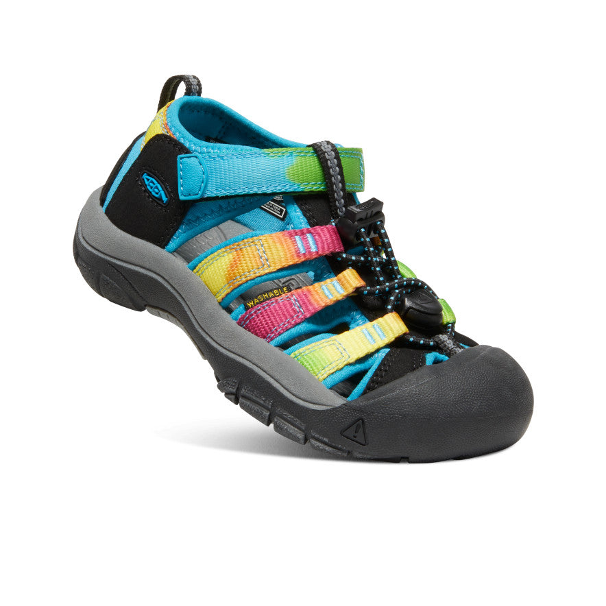 Little Kids' Newport H2 | Rainbow Tie Dye - Image 3
