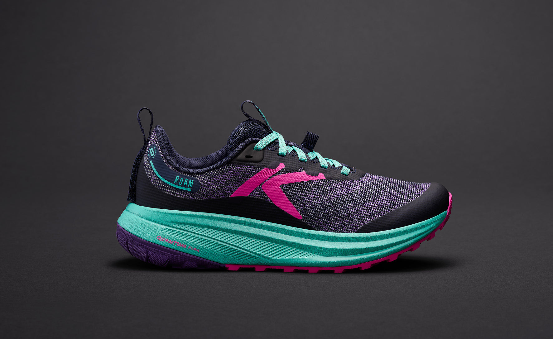 Women's Roam Trail Running Shoe | Pansy/Rose Violet - Image 7