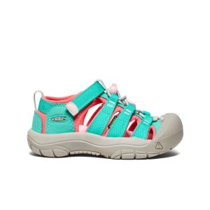 Little Kids' Newport H2  |  Bright Aqua/Giggle Pink