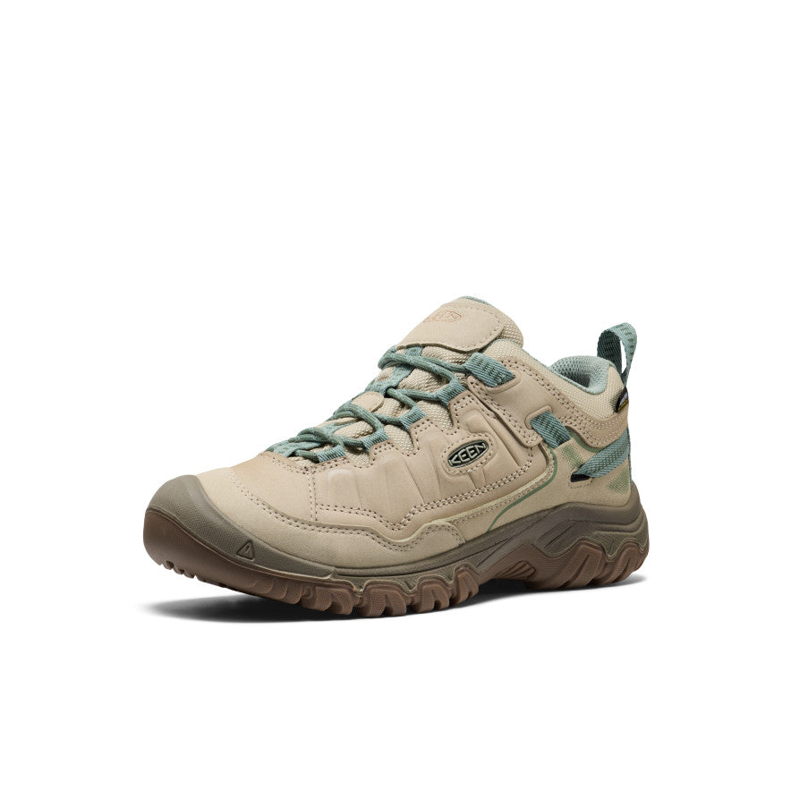 Women's Targhee IV Waterproof Hiking Shoe | Abbey Stone/Lily Pad - Image 3