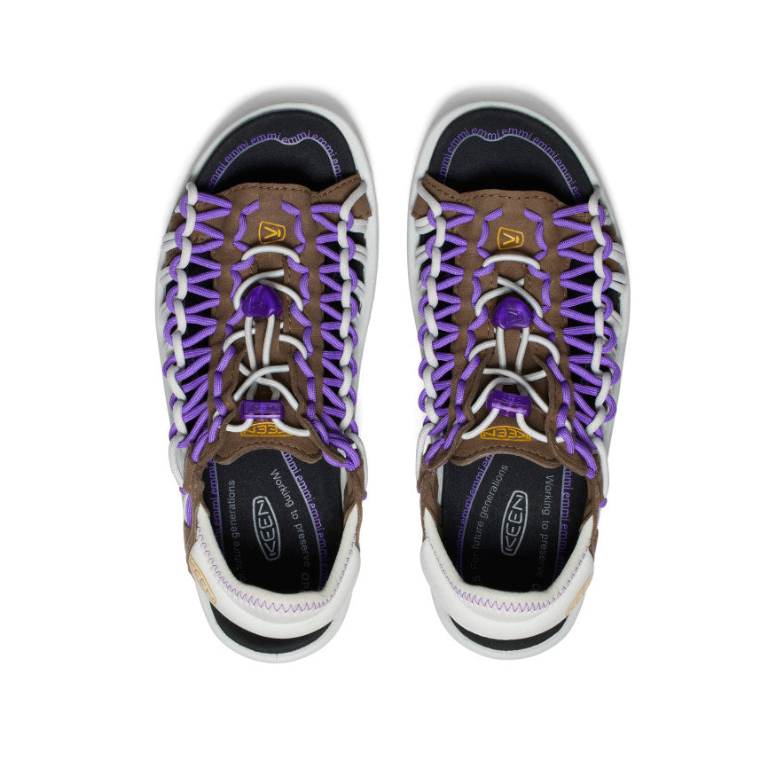 Women's UNEEK II Open Toe x emmi | Dark Earth/Tillandsia Purple - Image 4