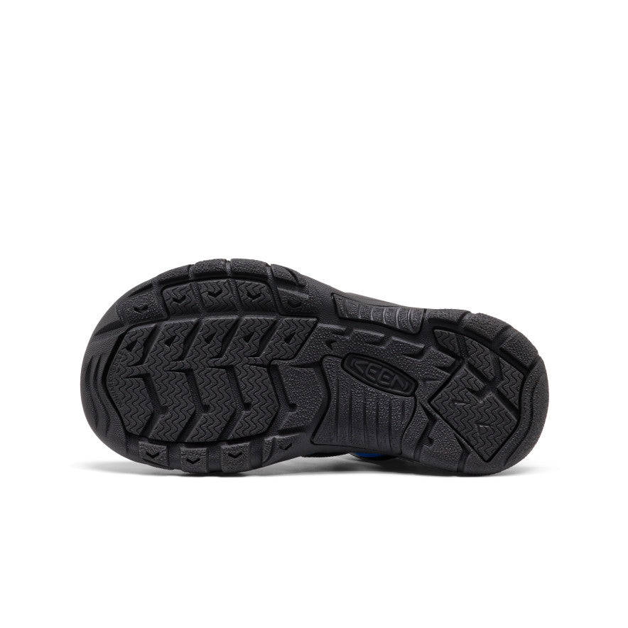 Big Kids' Newport Boundless Sandal | Black/Precious Blue - Image 6