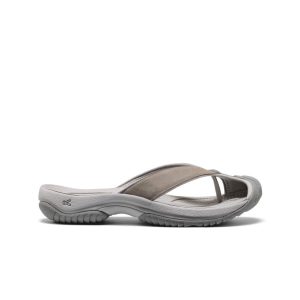Men's Waimea Leather Flip-Flop | Monochrome/Steel Grey